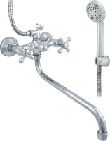 Смеситель в/д ЦС-СМ 500/5-4К ЭКО М_Крест круглый излив D18 L-300 мм