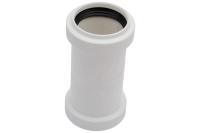Муфта Ostendorf двойная (соединительная) канализационный ПП 40 для внутренней канализации HTMM,Ger, белый (РФ)