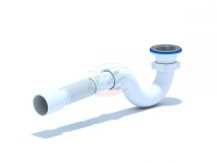 (E115) (45) Сифон Ани для душ.под.1 1/2*40 с г/тр 40х50