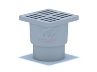 (TA1210) (16) Трап верт.вып.110 с пласт.реш. 15х15