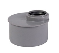 Редукция Ostendorf канализационная ПП 110/50 короткая для внутренней канализации HTRК (РФ)