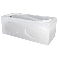 Ванна акриловая прямоугольная Bonito Home ZEA 150x70 с ногами