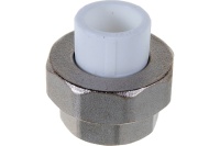Муфта комб. разъем. ВР Дн 20х1 ПП бел Valfex 10155125
