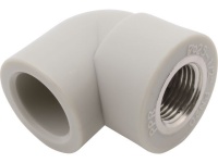 Колено с металл. резьбой внутренней 20x1/2" (80/10) FV-пласт PPR