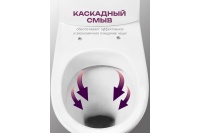 Унитаз-компакт Santeri Грация, белый 1Р2103S0000BF