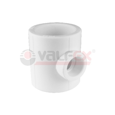 Тройник перех. Дн 32х20х32 (100/25) VALFEX ПП бел