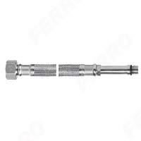 Гибкая подводка 80см 1/2" x M10x1 сталь. опл. с длинн.наконечником