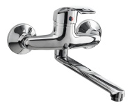 Смеситель для мойки настенный СНАБСТРОЙСЕРВИС ГОСТ картридж 35 См-МОРНА-15 /35