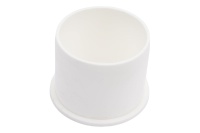 Фитинг Ostendorf пробка (заглушка) канализационный ПП 40 для внутренней канализации HTM Ger, белый (РФ)