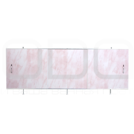 Экран для ванны ODA Универсал ЭС 150-50 УР 150*50 светло-розой мрамор