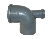 Колено ARMAKAN PVC с добавочными доступами канализационная ПП 110/50/90/180о (Польша)