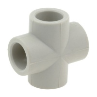 Крестовина Дн 25 (125/25) VALFEX ПП сер