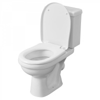 К-т "Визит" белый (вып.30о, ниж.п.в.,кноп.1режим.арм.,сид.ПП,креп.пластик)