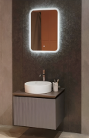 Зеркало Silver Mirror Malta-Lite 500х700 (открытая подсветка, сенсорный выкл.)