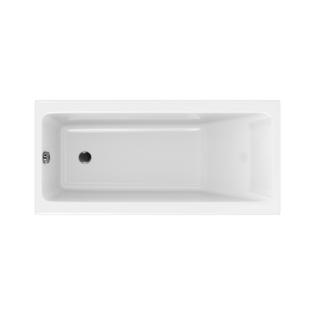 Ванна акриловая прямоугольная Cersanit CREA 160x75 б/ног, белая WP-CREA*160
