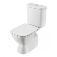 Унитаз-компакт "НЕО" rimless (гор.выпуск, 2-реж.арм.,сид.дюр.,Soft-close Slim)