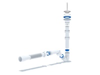 (BD1016) (15) Сифон для биде 1 1/4 х 32 с трубой 32х40/50