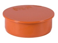 Фитинг Ostendorf пробка (заглушка) канализационный ПВХ 110 для внешней канализации KGM Ger (РФ)