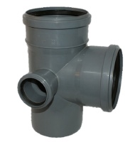 Крестовина ARMAKAN PVC канализационная ПП двухплоскостная 110/50/110/90о левая (Польша)