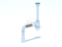 (C1015) (30) Сифон Ани 1 1/4"*40 с г/тр 40*40х50