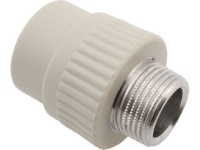 Переходник с металл. резьбой наружной 20x3/4" (70/10) FV-пласт PPR