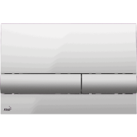 Кнопка управления Alca Plast для скрытых систем инсталляций хром-глянцевая M1713