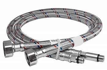 Гибкая подводка для смесителя IDEA Г1/2"-0,4С-ШЕ 40см пара