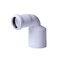 Редукция ARMAKAN PVC канализационная ПП 50/32/90о угловая белая (Польша)