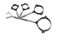 Обойма ARMAKAN PVC трубы 50 (двухвинтовая) (Польша)