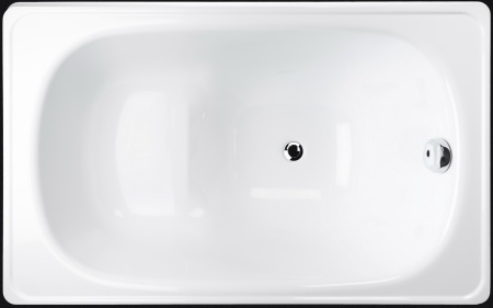 Ванна стальная Cassia Mini Titanium 1050х650мм,белый,тол.изд.2,2мм,ножки PVC Standart в комп.+штамп.