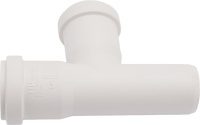 Тройник Ostendorf канализационный ПП 32/32/87о для внутренней канализации цвет - БЕЛЫЙ, HTEA Ger (РФ)