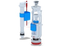 Комплект арматуры для унитаза с нижним подводом Ани пласт 1/2" WC9510C