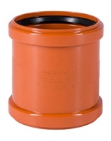 Муфта Ostendorf ремонтная (надвижнаяная) канализационный ПВХ 110 для внешней канализации KGU Ger (РФ)