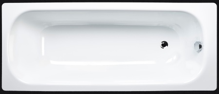 Ванна стальная Cassia 1700х700 мм, цвет белый, тол.изд. 2,1 мм, ножки PVC Standart в комплекте (РБ)