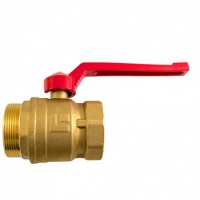 Кран латунь шаровой штуцер/гайка Эльф ТТ000009591 11Б27п1 Ду40 рычаг