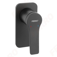 Смеситель для душа скрытого монтажа Ferro Stratos Black BSC7PABL