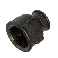 Муфта переходная чугунная Radom №240 Ду 25-15 1х1/2 черный