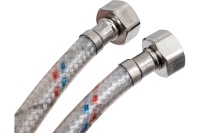 Гибкая подводка для смесителей ЦС, штуцер 106/100 мм, 1/2”хM10 L-60 см, пакет, уп. пара ГП002273